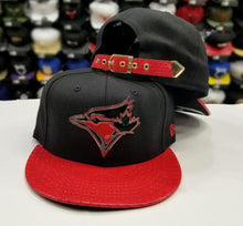 New Era 950 Mlb Toronto Blue Jays Black Red Metal Exclusive Fitted Inc