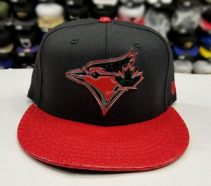 New Era 950 Mlb Toronto Blue Jays Black Red Metal Exclusive Fitted Inc
