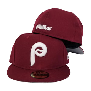 phillies maroon snapback