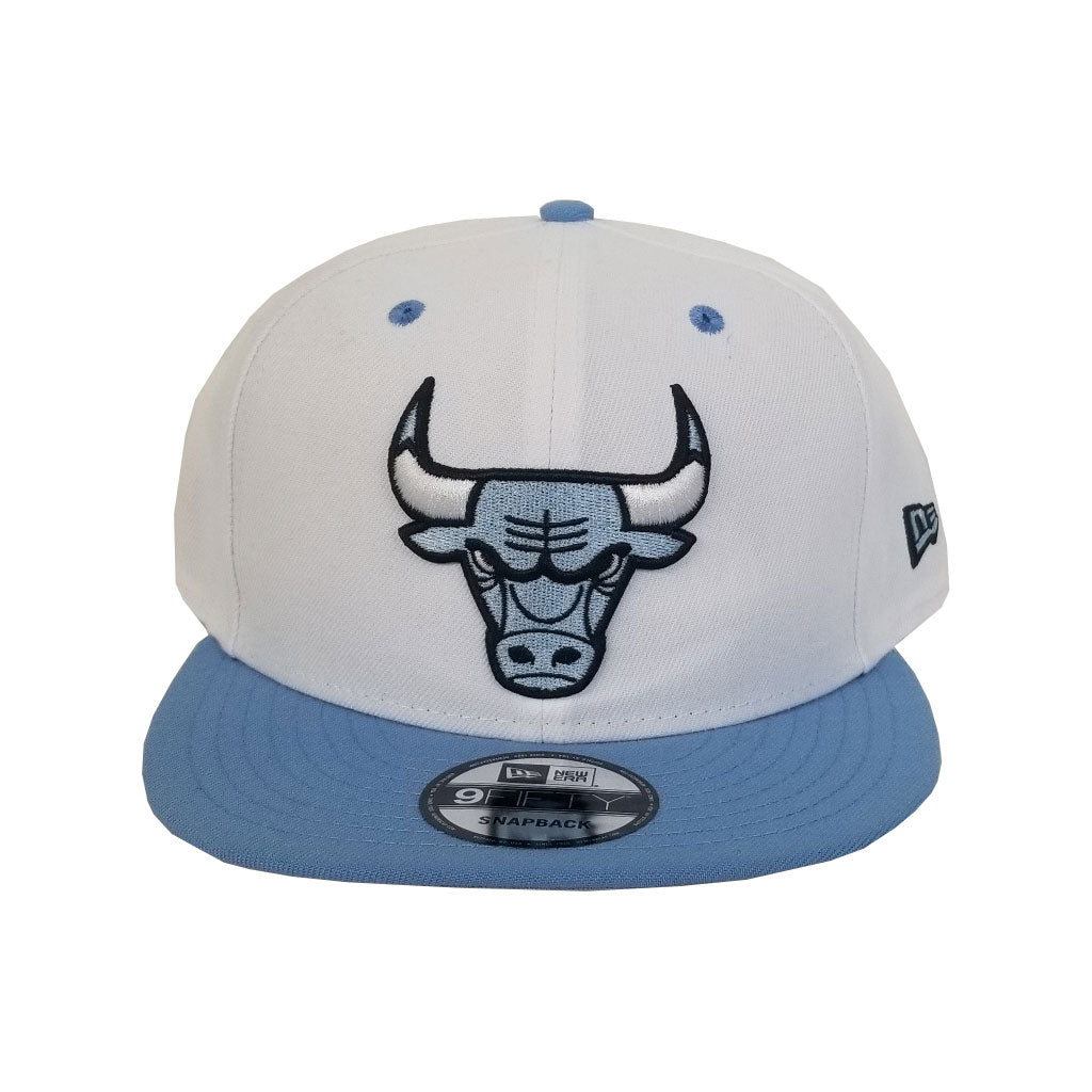 chicago bulls university blue snapback