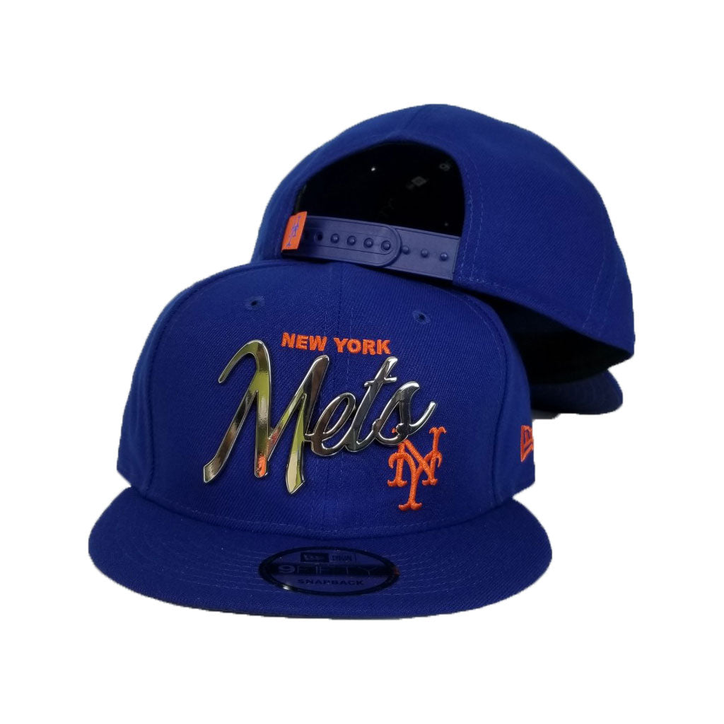 NY Mets Custom Emblem SnapBack Hat