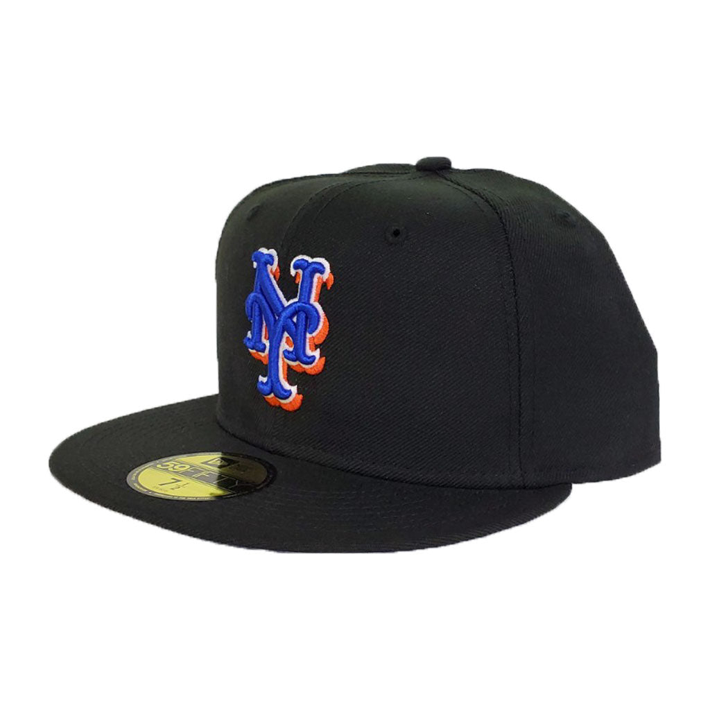 new york mets black alternate cooperstown 59fifty fitted