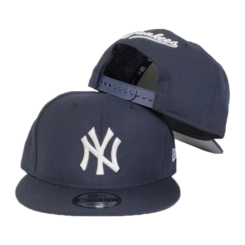 New York Yankees Navy Grey Bottom New Era 9Fifty... – Exclusive Fitted Inc.