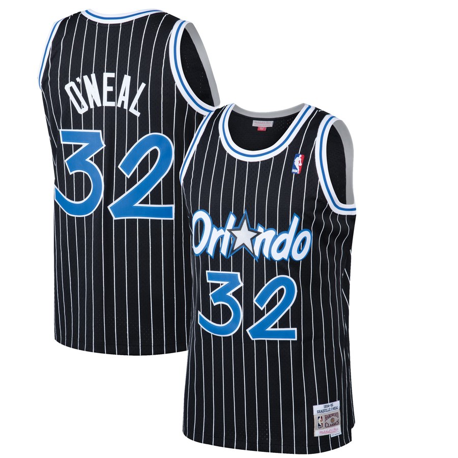 shaq mitchell and ness jersey