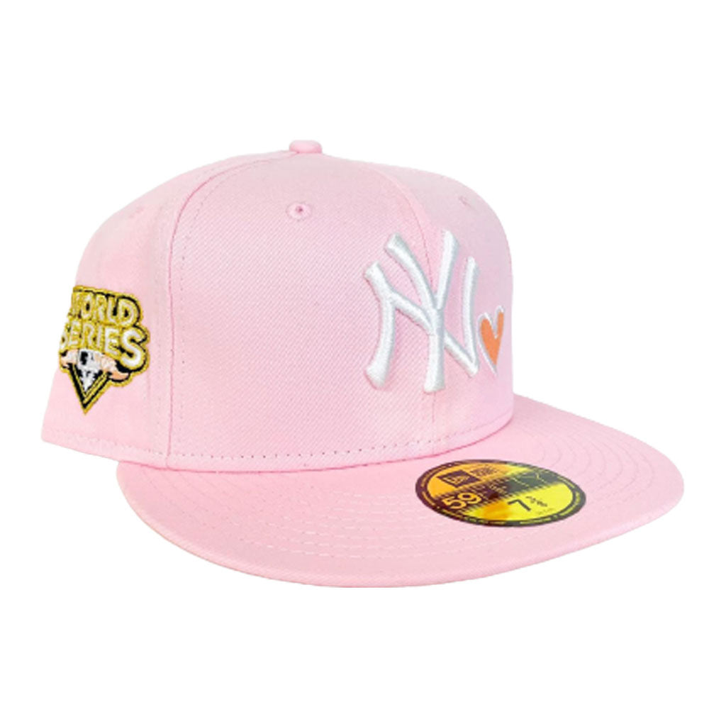 new era mlb pink heart fit