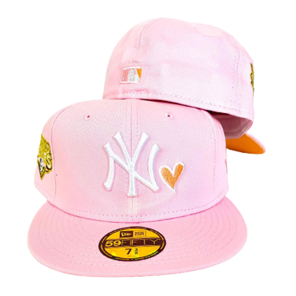 new era mlb pink heart fit