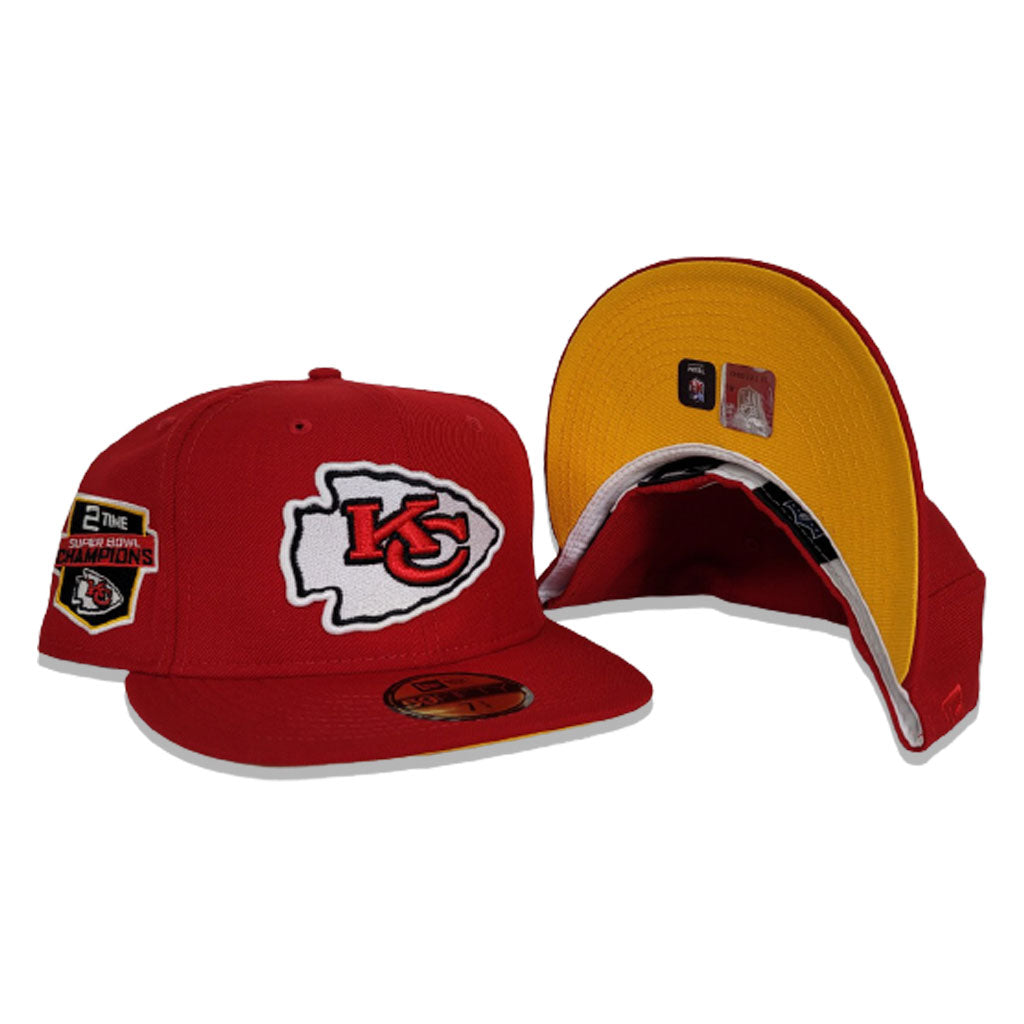 Kansas City Chiefs 7 3/8 New Era Super Bowl LVII Patch 59FIFTY Fitted Hat  KC Cap – ASA College: Florida