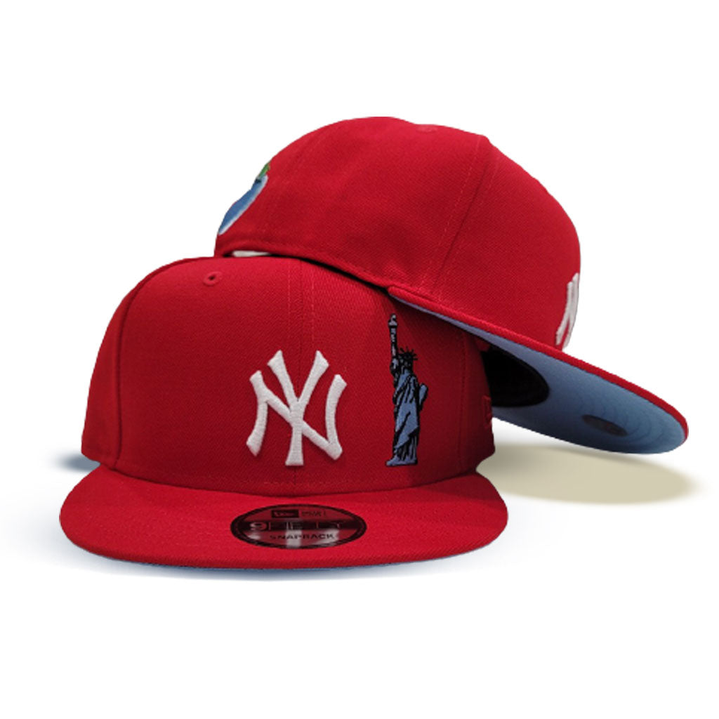 new era new york yankees mlb statue 9fifty snapback hat