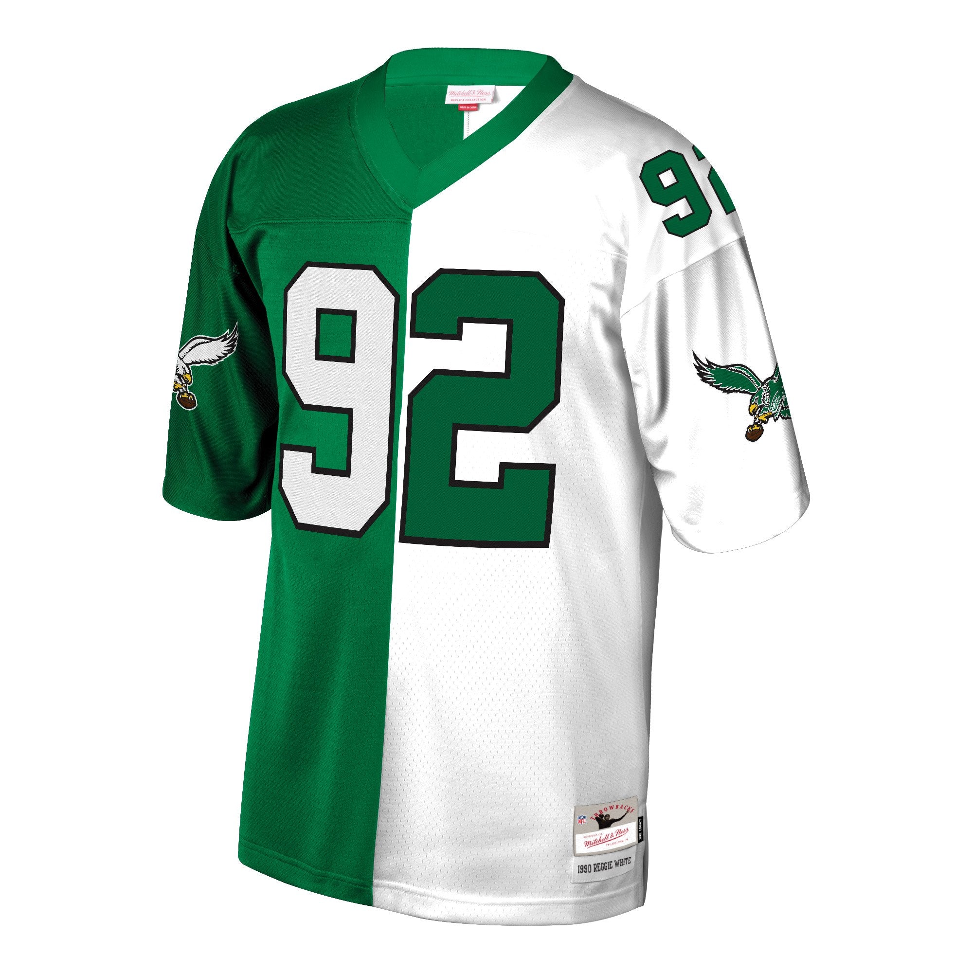 green and white jersey