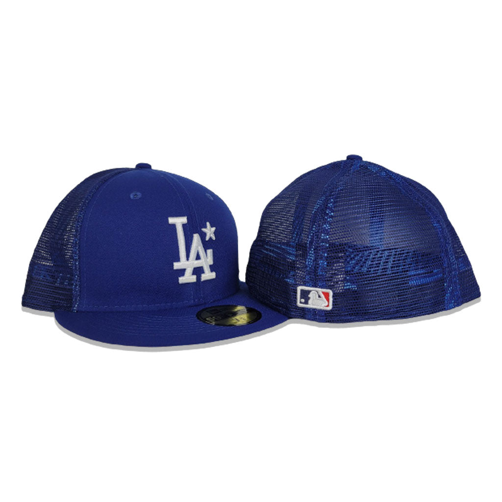 fiesta inyectar Respectivamente Royal Blue Mesh Los Angeles Dodgers New Era 59FIFTY Fitted – Exclusive  Fitted Inc.