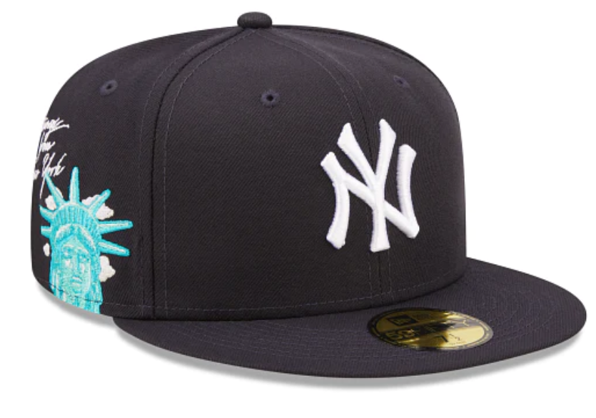 new era york yankees navy icon 59fifty fitted hat