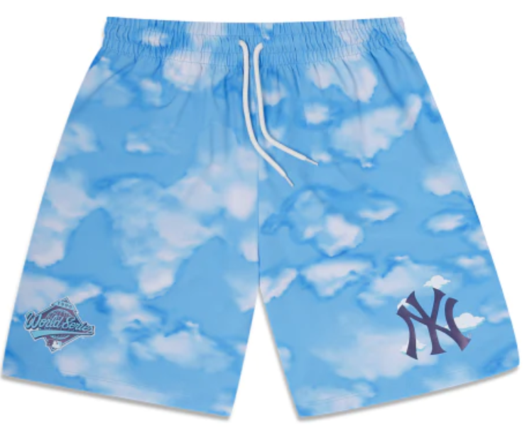 New Era New York Yankees Mesh Shorts Cardinal