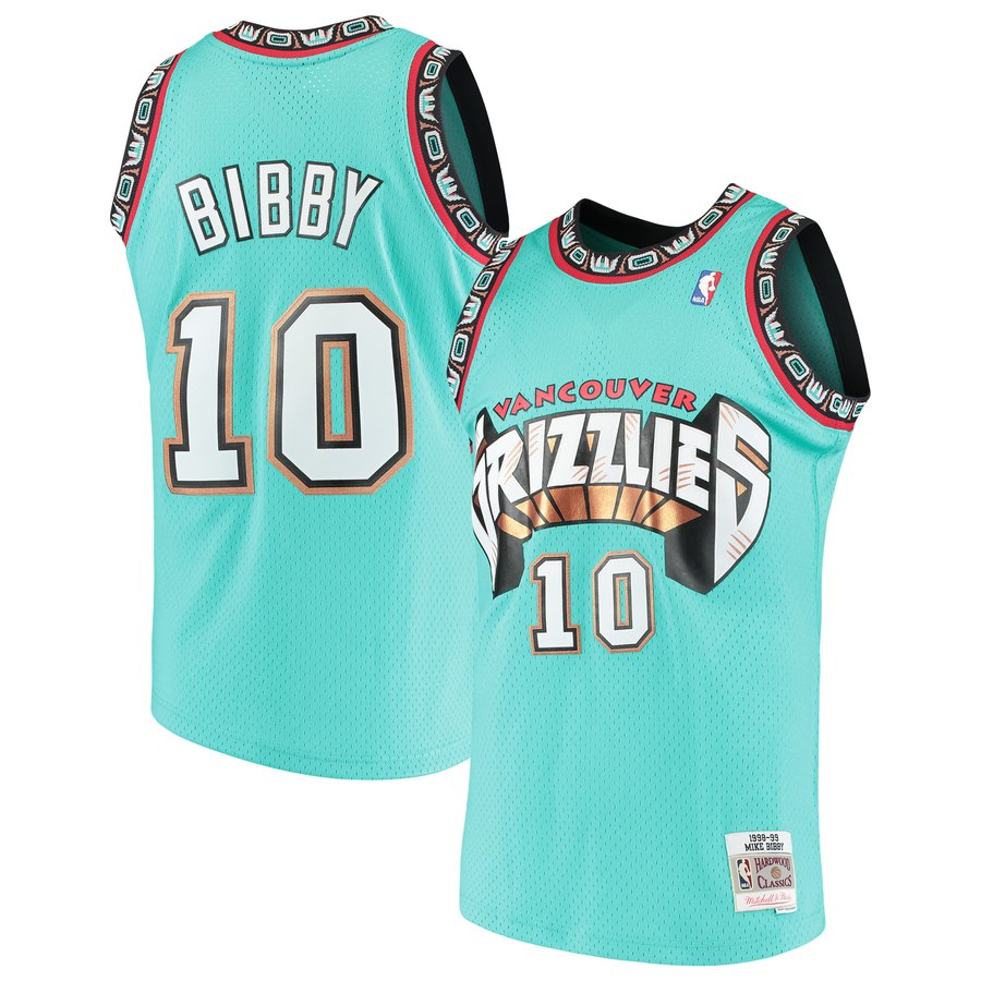 vancouver grizzlies jersey mitchell and ness