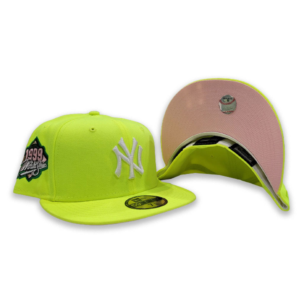 volt green fitted hats