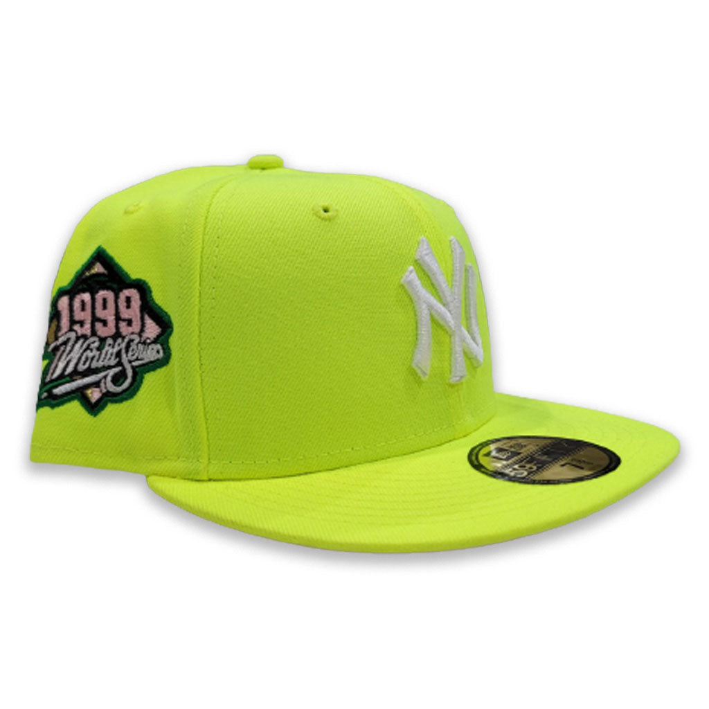 volt green fitted hats