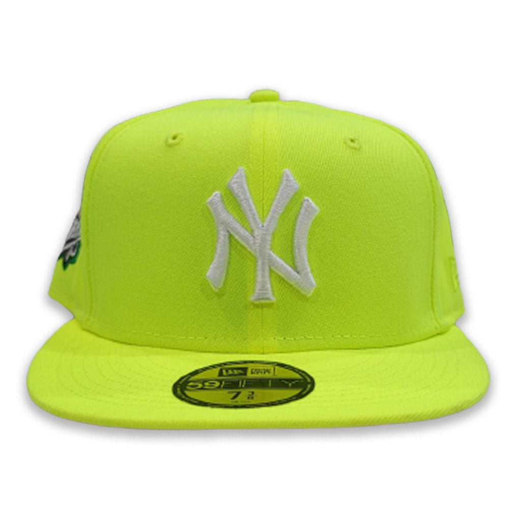 volt green fitted hats