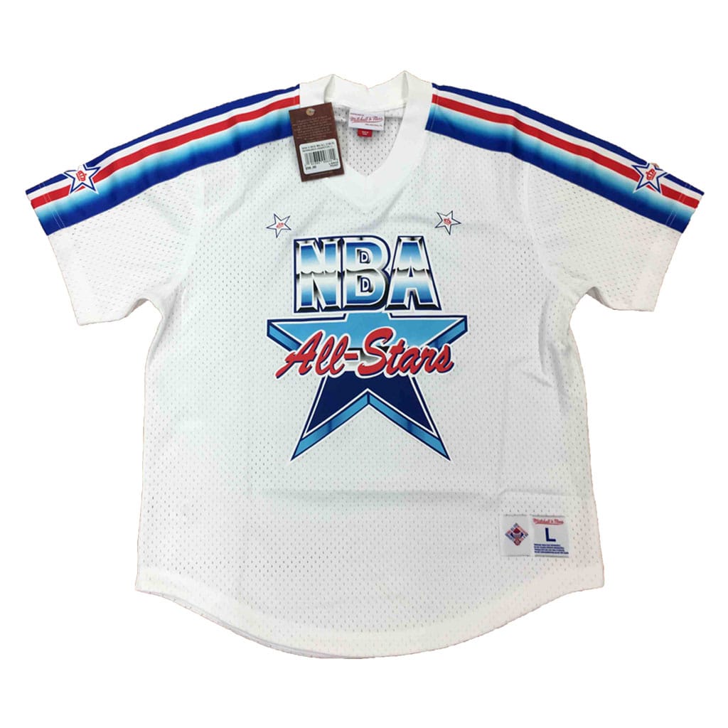 white nba all star jersey