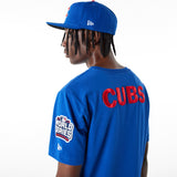 Official New Era Chicago Cubs MLB Logo Select Light Royal Blue T-Shirt  B7673_254 B7673_254