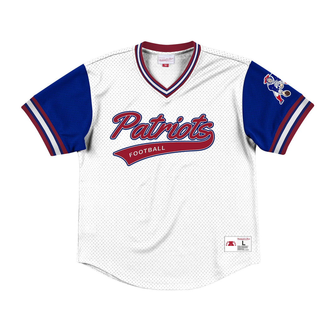 mitchell and ness patriots jersey