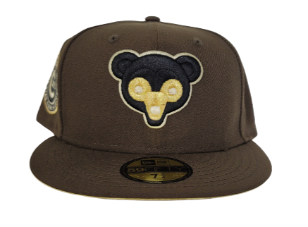 brown cubs fitted hat