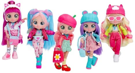 BAMBOLA CRY BABIES BFF SERIE 2 DAISY CON GUARDAROBA E ACCESSORI