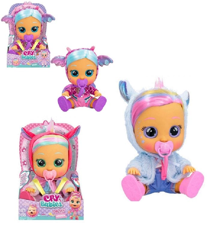 Cry Babies Bff Dreamy e Rym, Bambola con Unicorno Serie3 – The Toys Store
