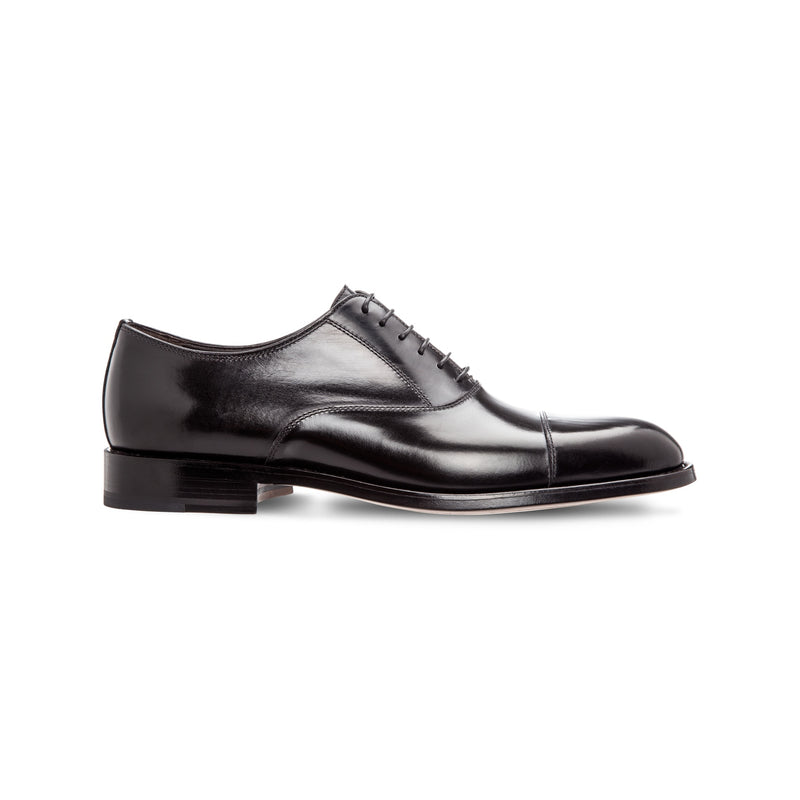 Black calfskin Oxford shoes – Moreschi 