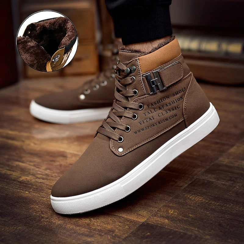 winter sneaker boots mens