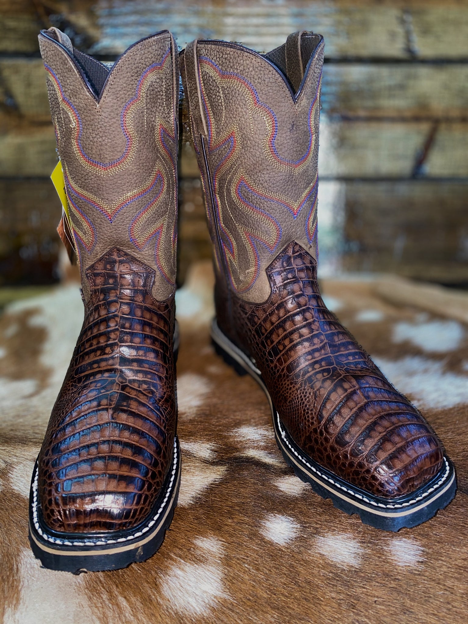 crocodile work boots