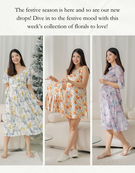 floral maternity dresses