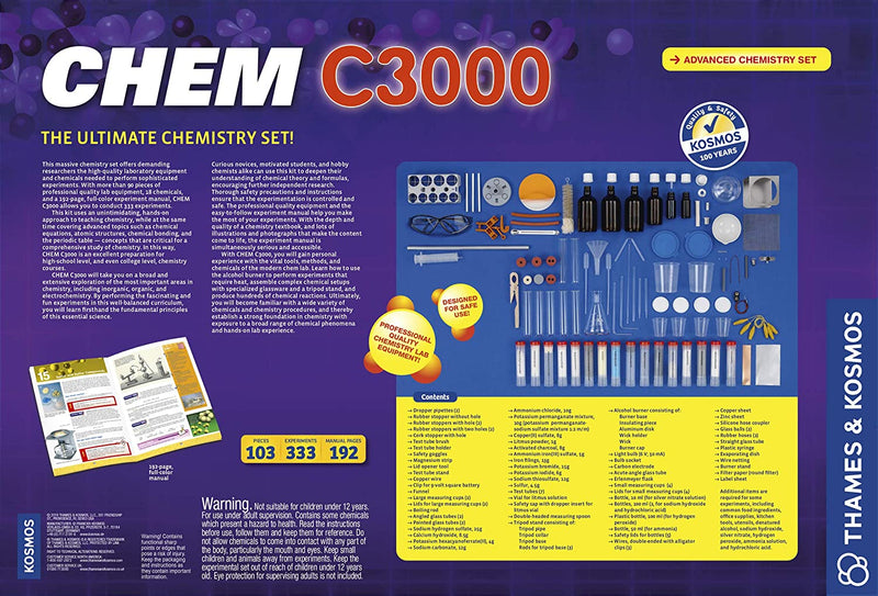 thames and kosmos chem c3000 manual