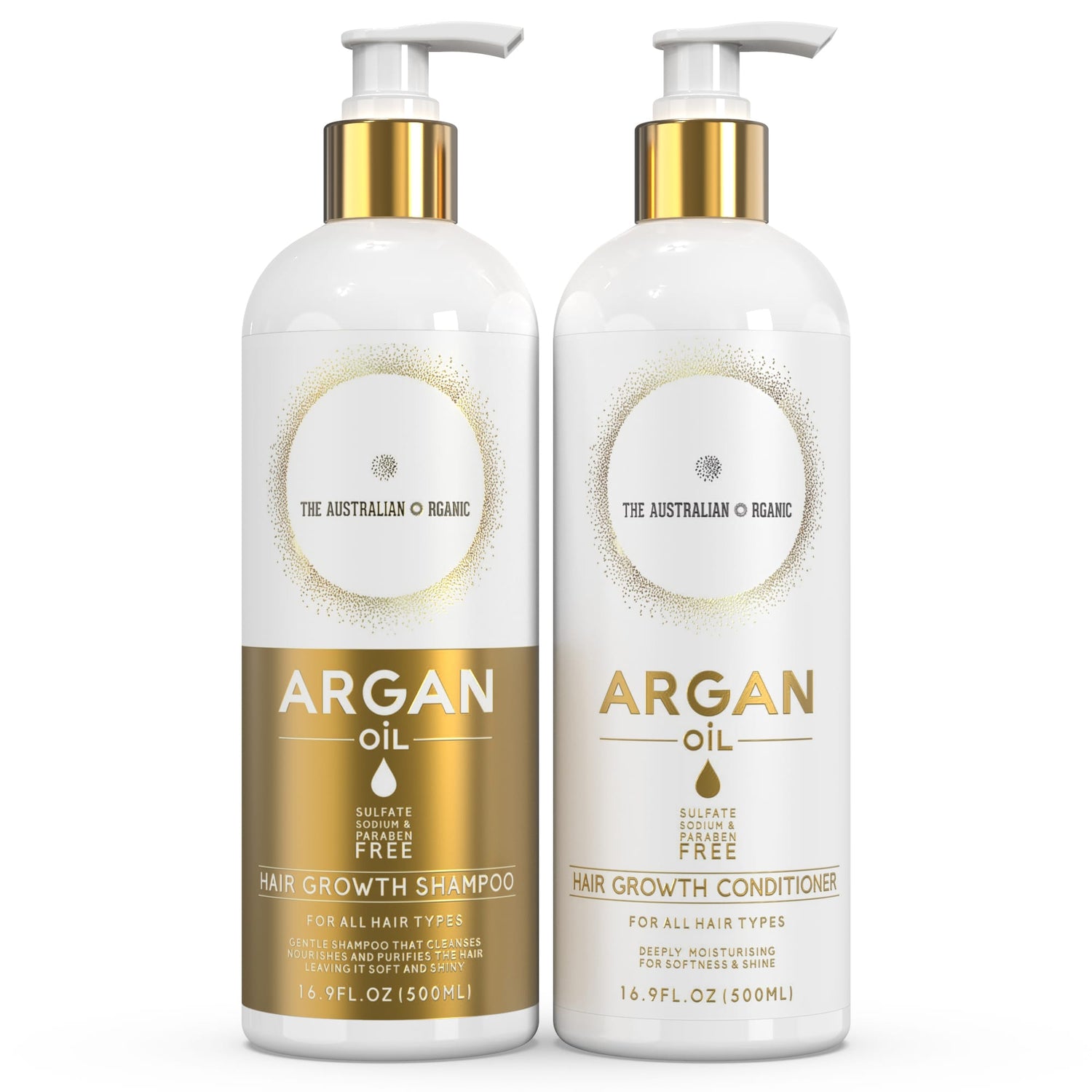 The Australian Organic Argan Oil Hair Growth bundle