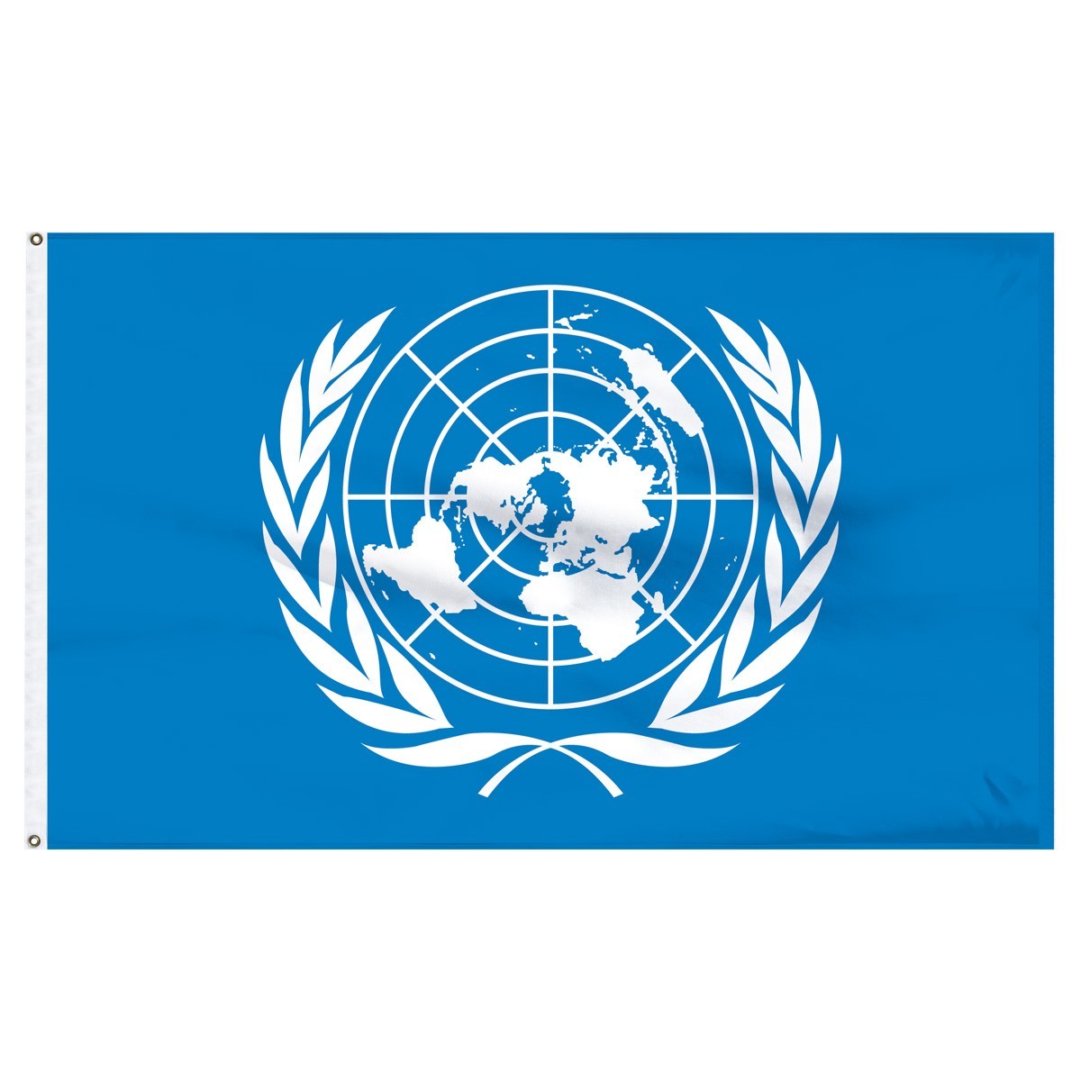 United Nations 2 X 3 Outdoor Nylon Flag 1 800 Flags