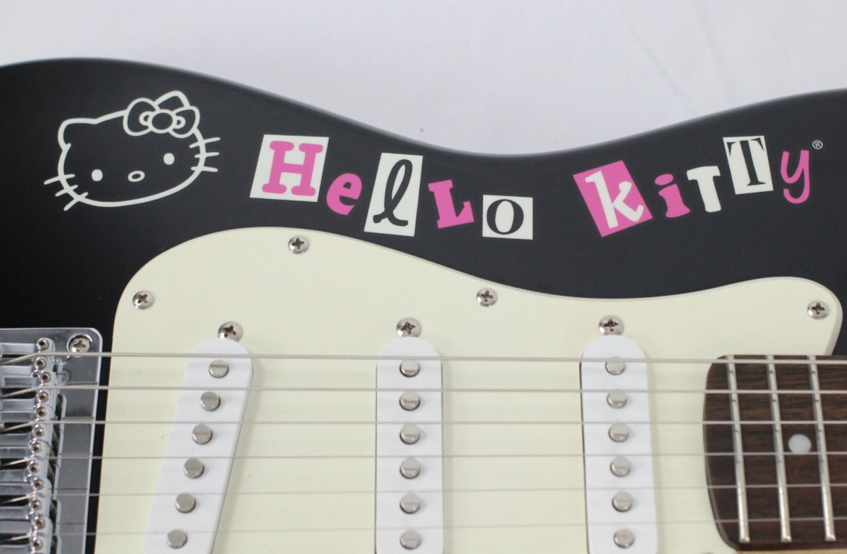 hello kitty mini stratocaster