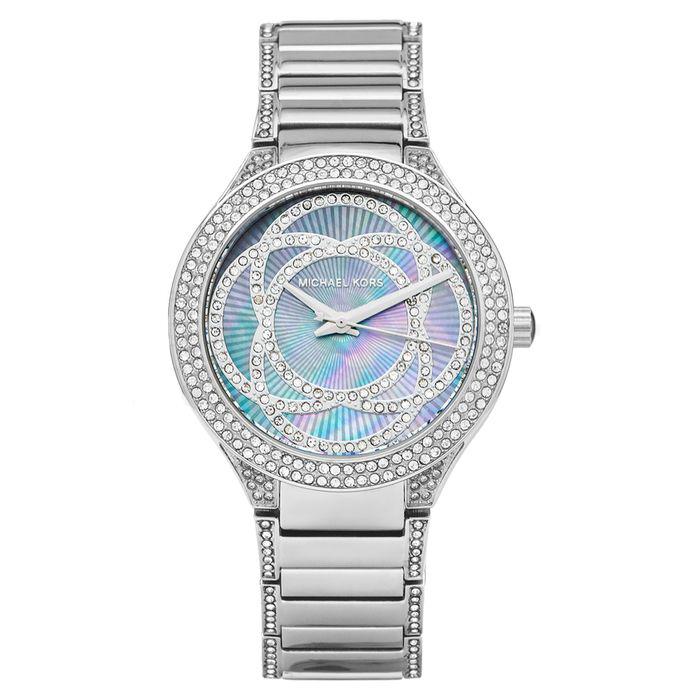 mother of pearl michael kors watch