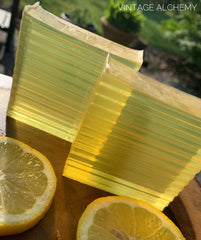 lemon verbena glycerin soap