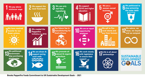 Peppermaster's version of the United Nations' Seventeen Sustainable Development Goals