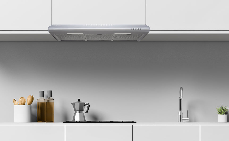 CIARRA 30 Inch Under Cabinet Ductless Range Hood | CIARRA