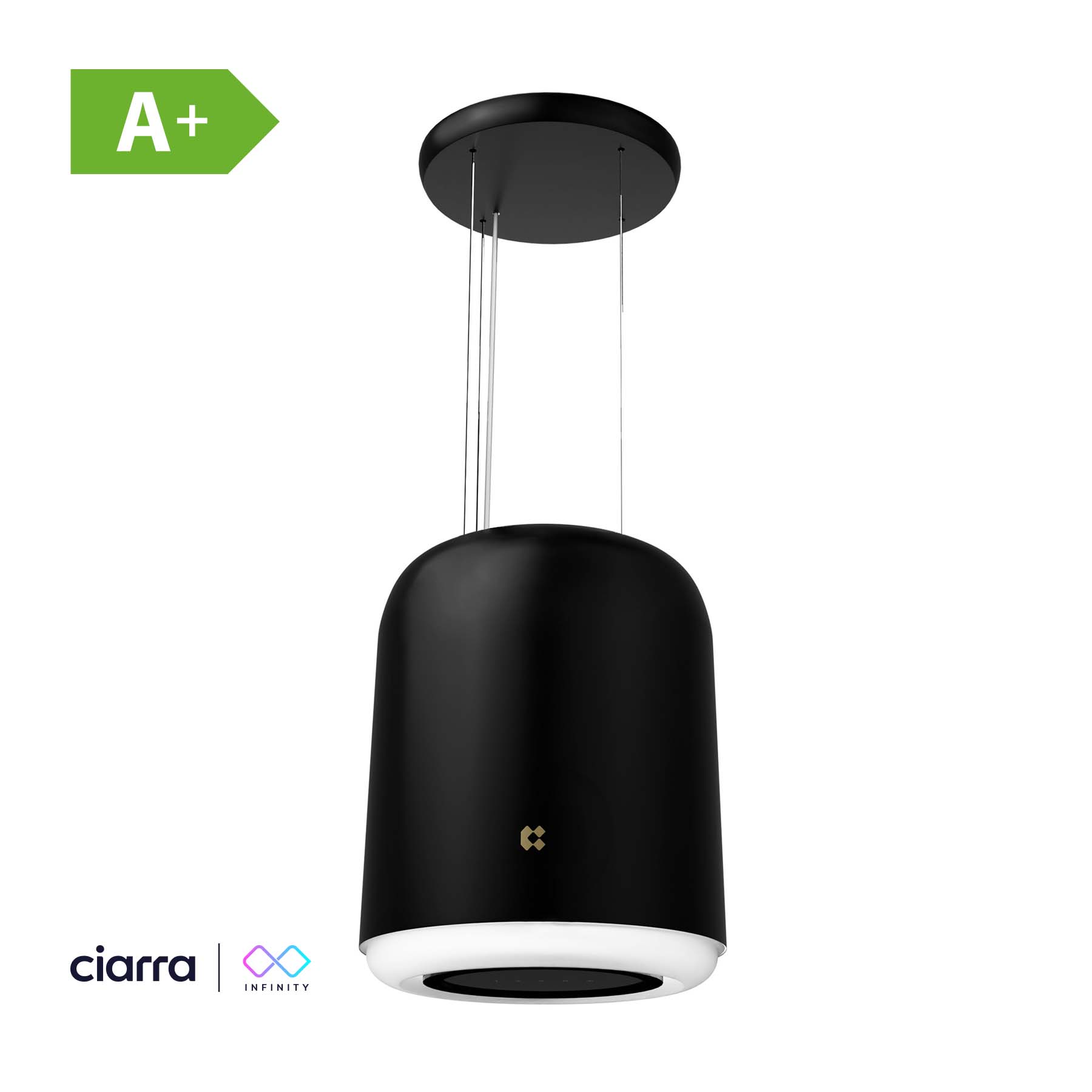 Ciarra INFINITY Smart Island Cooker Hood – CIARRA