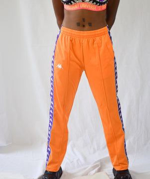 Orange Kappa Track Pants