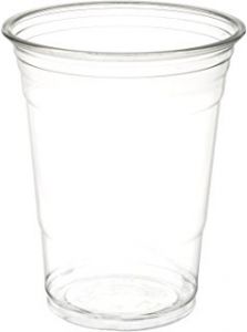 5 Oz. Clear Cup With Lid - 12 Ct.