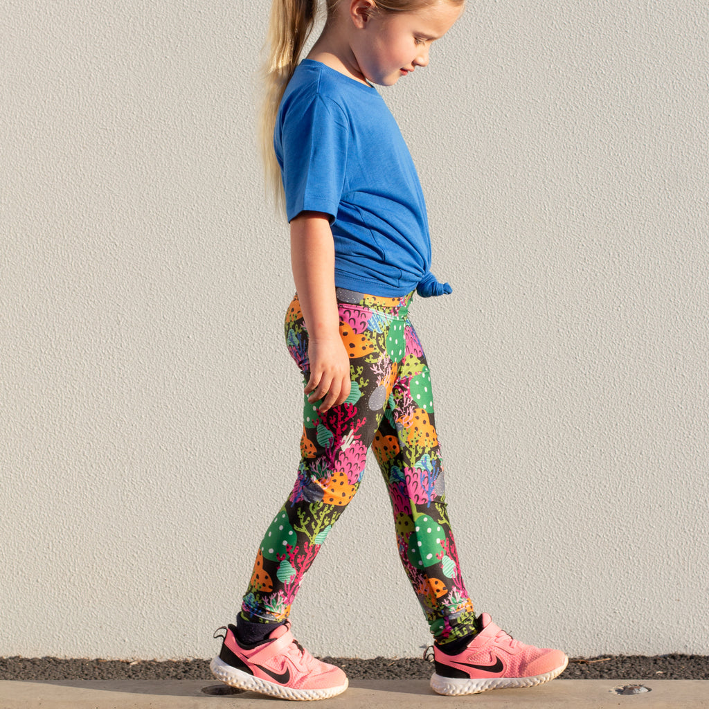 Wear Them How You Will' Leggings - Coral Sea –