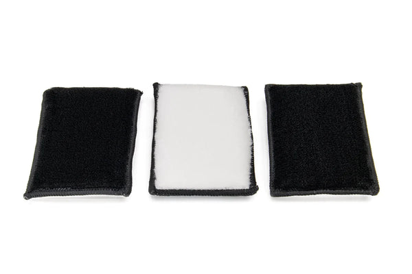 Autofiber Scrub Ninja Scrubber Sponge 3 pack Black and Grey - 5x3.5 -  Detailed Image