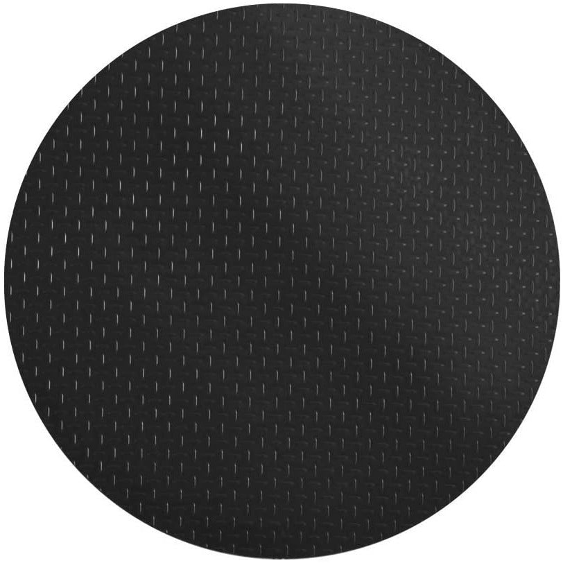 Resilia Large Under Grill Mat Black, 72 x 48 Inches, 12-Inch Splatter Protection Lip, for Outdoor Use