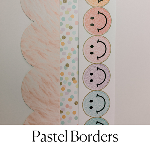 pastel classroom borders