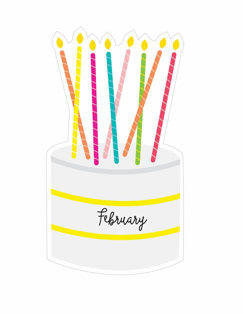 Schoolgirl Style - Just Teach Birthday Bulletin Board Set {UPRINT}