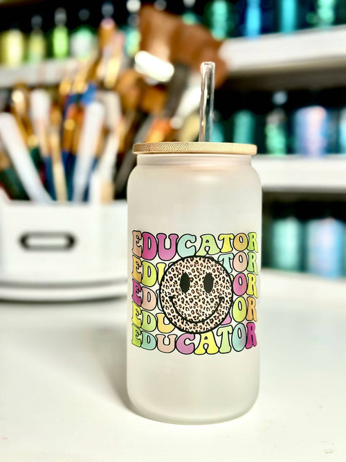 Smiley Vibes Straw Topper (Pre-Order)