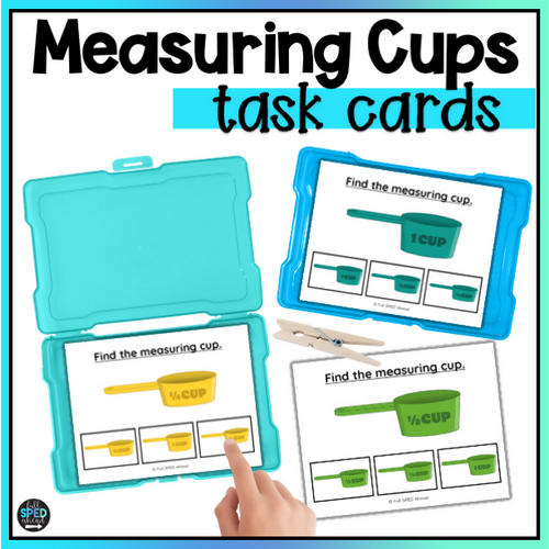 Measuring Cups (Liquids) - Distance Learning Resource (Clip Art)