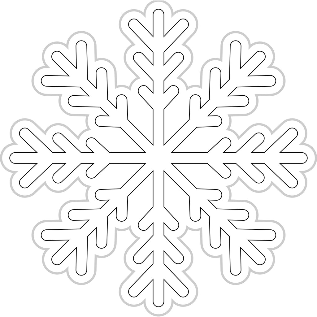 Color My Classroom Snowflakes | Schoolgirl Style