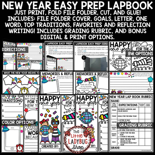 2020 New Year's Goals Printables – Let's Live and Learn